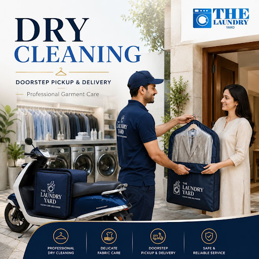 The Laundry Yard offers professional dry cleaning with convenient doorstep pickup and delivery ac… post image