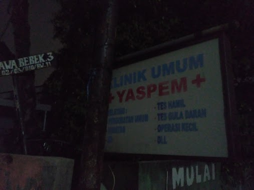 Klinik Umum Yaspem, Author: kudro tulloh