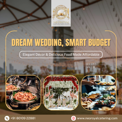 At NeoRoyal Catering, we make your special day stunning and affordable.