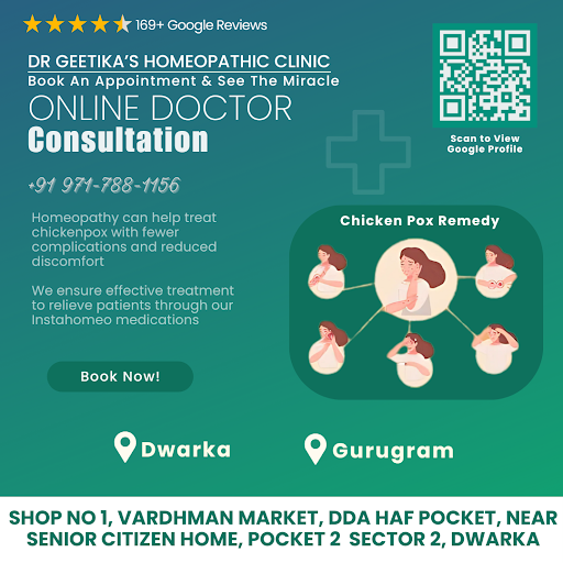 Homeopathy ensures Chicken pox Reversal and aims to manage its symptoms and improve overall well-…