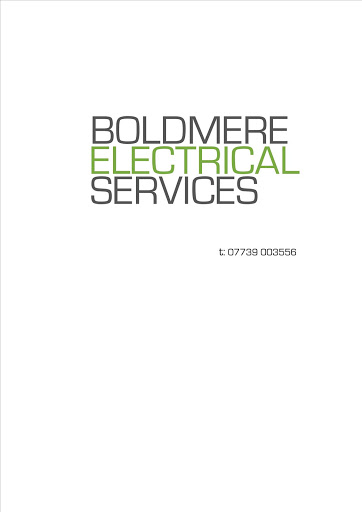 Boldmere Electrical Services - Visual