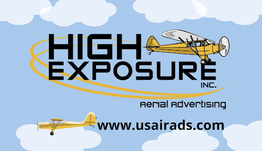 High Exposure Aerial Advertising 675 Henry Decinque Blvd, Woodbine, NJ 08270