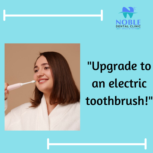 Using an electric toothbrush can offer several advantages for your oral health: post image