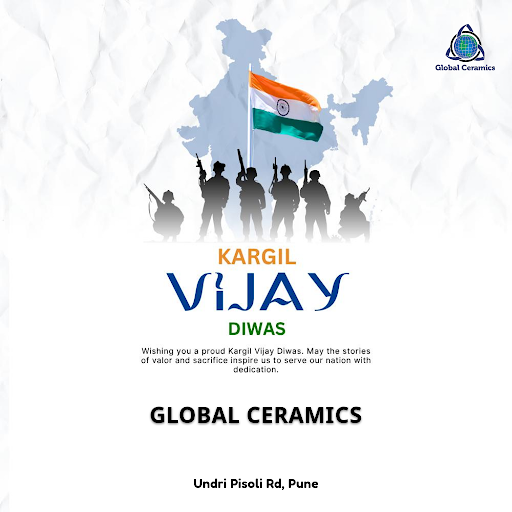 On Kargil Vijay Diwas, we honor sacrifice and resilience. Trust GLOBAL CERAMICS for quality sanit… post image