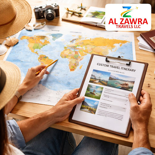 Plan your dream getaway exactly the way you imagine it with Al Zawra Travels LLC, your trusted tr…