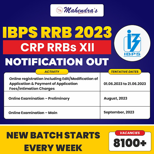 🔴IBPS RRB 2023 CRP RRBs XII NOTIFICATION OUT