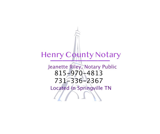 Henry County Notary - Thumbnail