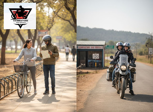Planning a quick city errand or a weekend highway escape? Coimbatore Bike Rentals in Gandhipuram…
