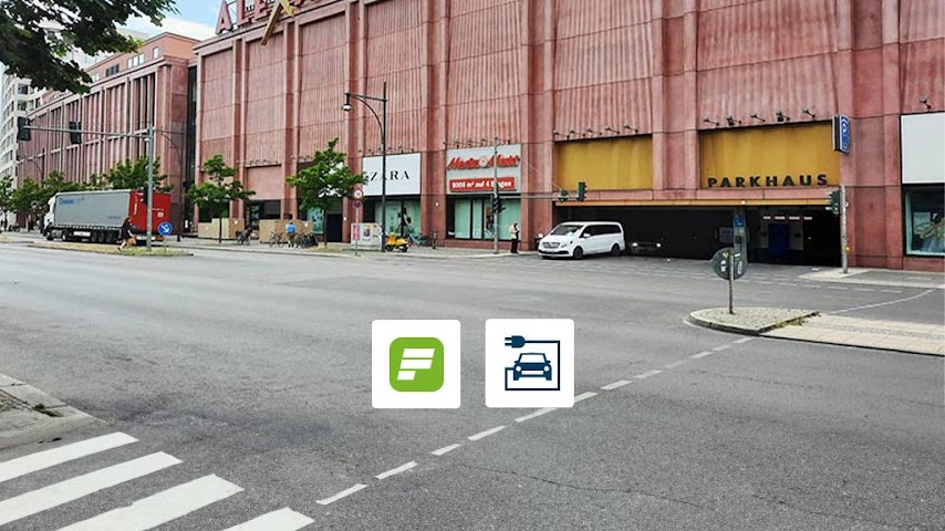 Alexa APCOA Parking Garage by null