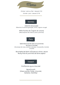 Menu Au fil de l'Ô Page 2