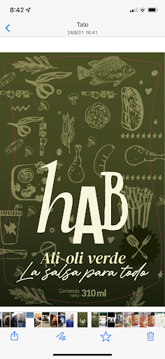 Ali Oli verde - Visual