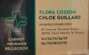 Photo n°2 de CABINET BELLECROIX infirmièrs Flora Cosson Chloé Guillard Delalandre Sébastien à Saint-Martin-le-Vinoux (Cabinet infirmier)