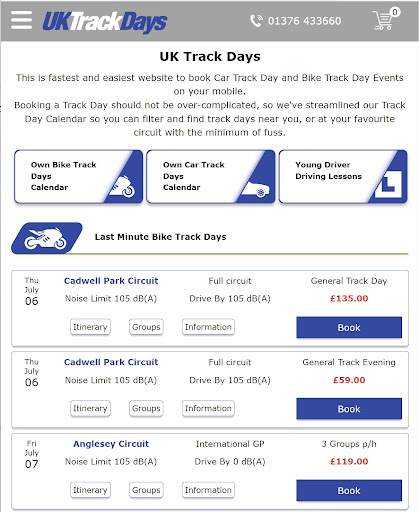UK Trackdays - Thumbnail