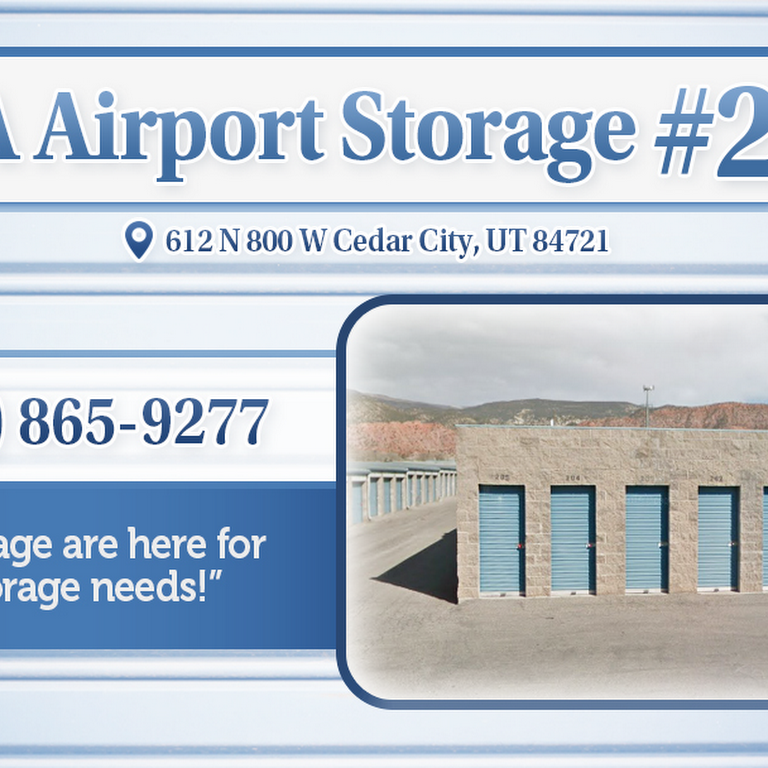 Self Storage Facility in Cedar City UT