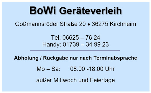 BoWi Gerüst- und Geräteverleih - Thumbnail