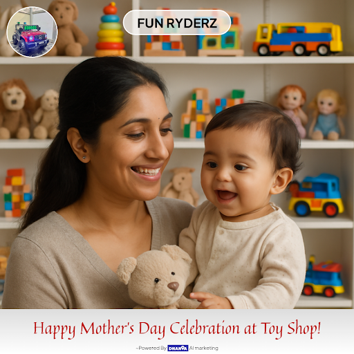 Celebrate Mother's Day with FUN RYDERZ, your one-stop destination for all things kids toy battery…