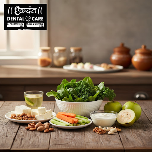 Discover how the right foods can enhance your dental health! At Ekdant Dental Care in Sneh Nagar,… post image