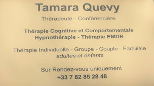 Photo n°3 de Tamara Quevy - Psychothérapie / EMDR / Hypnose Ericksonienne à Valenciennes (Psychothérapeute EMDR)