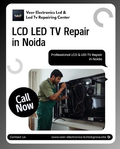 Veer Electronics offers reliable LCD LED TV repair in Noida with expert technicians and quick ser… post image