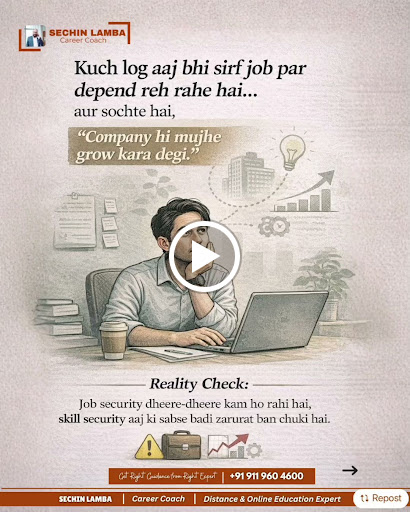 Career growth today is no longer about working harder. It’s about working smarter. post image