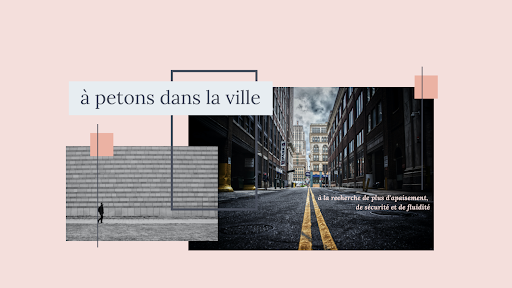 A petons dans la ville