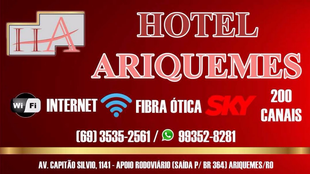 HOTEL ARIQUEMES, ARIQUEMES ****