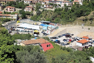 Parking of Castle Kruje