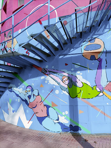 Graffitis Pabellón Santa María - Thumbnail