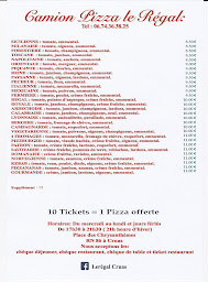 Photo n°4 de Camion Pizza Le Régal à Cruas (Restauration rapide)