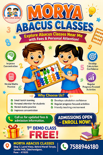 MORYA ABACUS CLASSES post image
