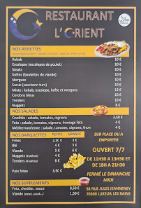 Menu L'orient Page 2