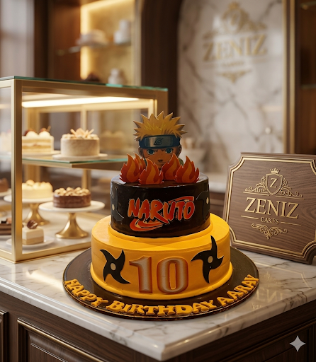 Unleash Your Ninja Spirit with the Ultimate Naruto Theme Cake! 🔥Body:Believe it! Celebrate your… post image
