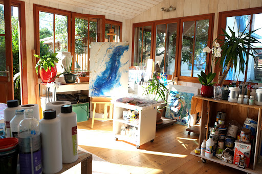 Photo de Atelier d'artiste Joëlle Kem Lika à Lacanau (33680)