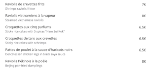 Photo n°110 de Chez Ly Village Tao-Tao à Paris (Restaurant thaï)