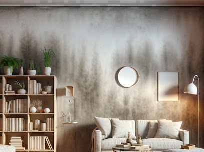 puff back soot on wall