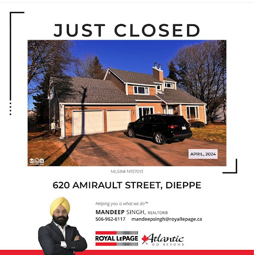 Mandeep Singh Realtor - Residential Real Estate Agent in Moncton - Royal Lepage Atlantic - Thumbnail