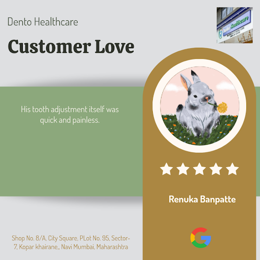 Renuka's exceptional experience at Dento Healthcare in Navi Mumbai! She praises their top-notch d… post image