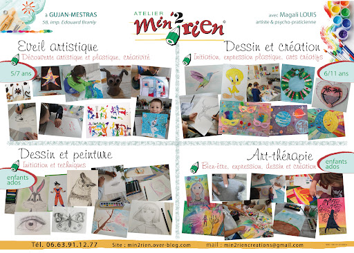 Photo de Atelier Min'2rien - Magali LOUIS art-thérapeute artiste à Gujan-Mestras (33470)