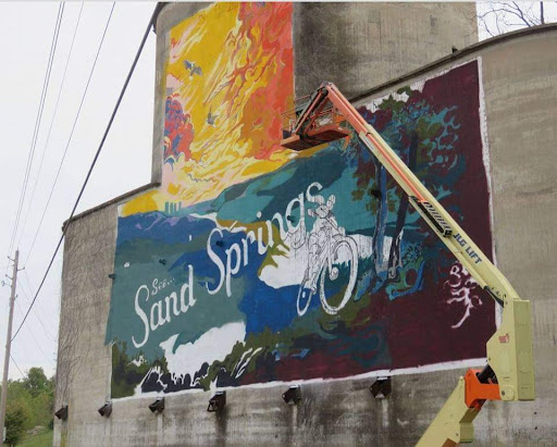 See Sand Springs Mural - Thumbnail