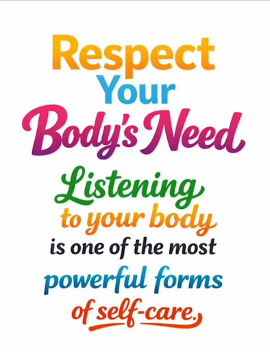 ✨ Respect Your Body’s Signals! 💯   post image