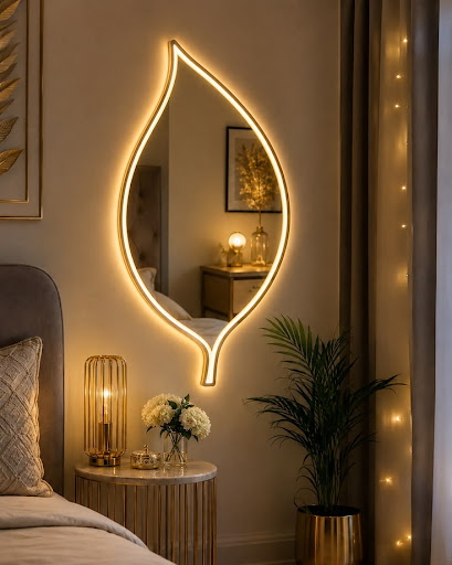 NEW LEAVE LED MIRROR  post image