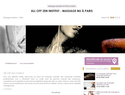 Escale 75 | Annuaire massage érotique - Thumbnail