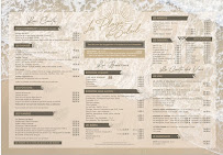 Menu La Plage du Soleil Page 1