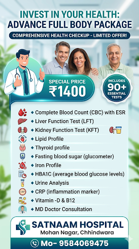 अगर आप अपने स्वास्थ्य की पूरी जांच कराना चाहते हैं तो Full Body Checkup in Chhindwara के लिए Satn… post image