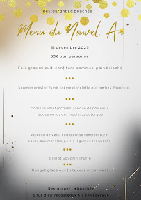 Menu La Bouchée Page 1