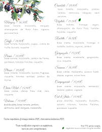 Menu Sous un ciel d'Italie Page 8