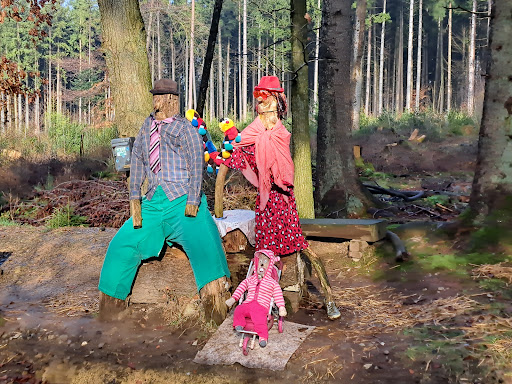 "Deko im Wald"