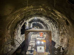 Photo n°2 de TELT Lyon Turin - Chantier Saint-Martin-la-Porte à Saint-Martin-de-la-Porte (Compagnie de transport ferroviaire)