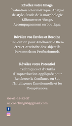 Photo n°6 de Révélez-vous ! – Conseil en image et développement personnel à Delle à Delle (Coach de vie)