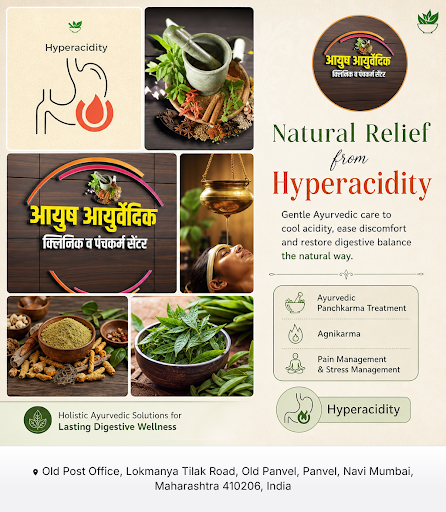 AYUSH Ayurvedic Clinic offers effective hyperacidity and pain management treatments through authe… post image